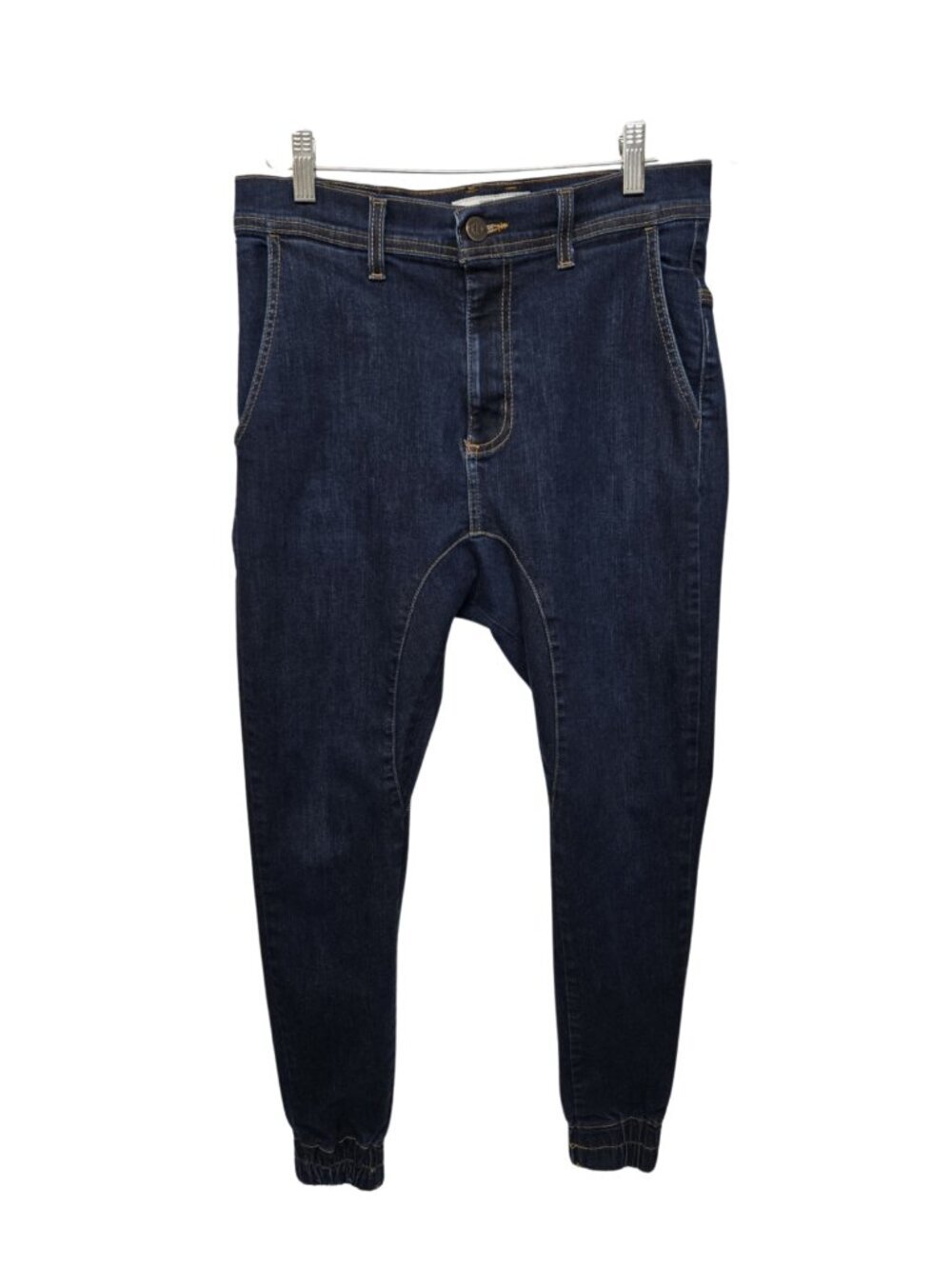 Golden Denim Mens Dropped Rise Jeans Sz 34 Jogger Cuff Streetwear
